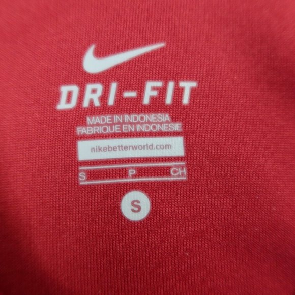 Alabama Nike Dri-Fit Jacket Jr. Men's Full Zip Long Sleeve Mock Neck Red Small - Picture 2 of 11